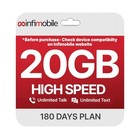 Unlimited Prepaid Plan - 6 Months   20gb High-speed Data month   Talk   Text   S