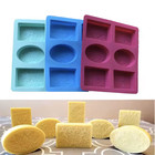6 Cavity Silicone Lace Flower Soap Bar Mold Soap Making Supplies