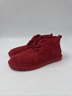 Ugg Samb Neumel Chukka Ankle Boot S n Red Suede 1094269 Women   s Size 8