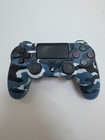 Sony Playstation 4 Ps4 Dualshock 4 Controller Blue Camo Camoflage - Gently Used