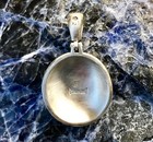 925 Silver Confederate Local Staff Officer Button -cs18 Civil War Relic Pendant