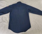 Fr Cat 2 2112 Mens Buttonup Shirt M Blue Long Sleeve Pockets Collared Tecgen