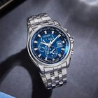New Citizen Eco-drive Blue Dial Radio Controlled Men s Watch At9120-89l