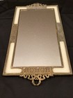Vintage Ornate Unique Mirrored Vanity Makeup Tray A Very Lovely Antique