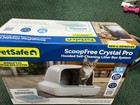 Petsafe Scoopfree Crystal Pro Self-cleaning Cat Litter Box Automatic Pal00-18017