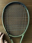 Wilson Blade 98  16x19  V8 4-1 4 men s Tennis Racket - Green copper  Great Cond 