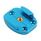 Metal Mount Session Tripod Plate Bracket 1 4  Screw Base For Gopro Hero 9 8 7