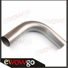 Us Ship 3-1 2   Inch 90 Degree Exhaust Mandrel Bend Stainless Steel Pipe Tube