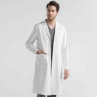 High Quality White Coat Lab Coat Hospital Doctor Slim Nurse Uniform Spa Scrubs