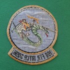 Us Air Force Late 1950 s 60 s 166th Fighter Interceptor Squadron Patch