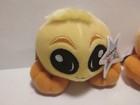 2004 Mcdonald   s Neopets Yellow   Orange Jubjub Plush W  Tag Lot Of 2 