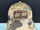 Granger Smith Yee Yee Apparel Co  Faith Family Outdoors Hat Cap  Camo New Nwot