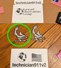 Forward Observations Group Amphibious Sticker  Team Amphibious Bone Sticker