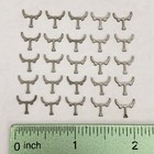 25 Antler Watch Parts 8mm Steampunk Gears Repair Altered Art Deer Watchmaker Lot