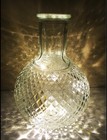 Lot Of 4 Small Clear Glass Vintage Flower Bud Vase New 