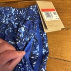 Nike Dri-fit Shorts Older Boys Large Training Blue White Speckled Swoosh New