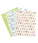 American Crafts Pebbles 6x8    Paper Pad 36 Sheets - Sun   Fun