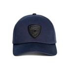 Genuine Lamborghini Black Shield Logo Cap Navy