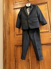 Nautica 4 Piece Boys Black Tuxedo Size 6 - Worn Once