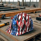 Tribal Flames Us Flag 26 - 16  X 48  Hydrographic Film Hydro Dipping
