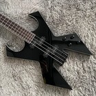 New 4-strings Electric Bass Guitar Black Spider S-s-s-s Pickups Free Shipping