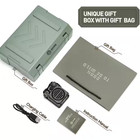 Wild Mini Rugged Waterproof Bluetooth Portable Speaker In Green