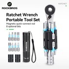 Rockbros Bike Ratchet Wrench Tool Set Portable Bicycle Repair Kit Mtb Road Bike