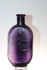 Antique Whiskey Flask  Purple Bottle 6     
