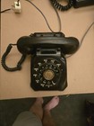 Vtg Stromberg Carlson Black Rotary Desk Phone Old School Telephone Decor Prop