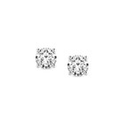 1ct Lab Grown Diamond Solitaire Earrings Stud Earrings 10k Solid Gold Earrings