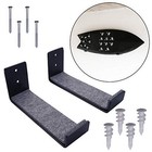  Surfboard Wall Mount - Minimalist Wall Racks For Shortboards And Black