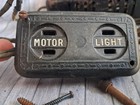 Vtg Old Singer Sewing Machine Knee Foot Pedal