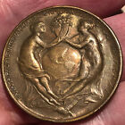 1915 Panama-pacific International Expo Us Mint Medal Hk-400 Panama Canal Opening