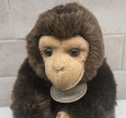 Yomiko Classics Chimpanzee 10    Plush Monkey Russ Berrie Stuffed Animal Brown Tan