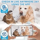 Ceiling-mount Wireless Pets Monitoring Device    Smoke Detector-style Housing