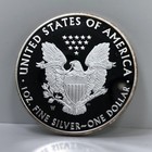 2020-w Proof American Silver Eagle 1oz Coin Ultra Deep Cameo 999 Fine U s Dollar