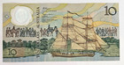 Australia  10 Ten Dollar Bicentennial Polymer Note - First Genera Issue - Ab 30