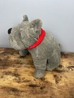 Dan Dee Grey Bulldog With Red Collar Plush Dog American Bulldog