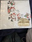 Vintage Hallmark Christmas Napkins Santa Luncheon 16 Made In Usa Nip