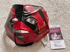 Kane Signed Leather Mask Exact Proof Jsa Coa Autographed Officially Licensed Wwe