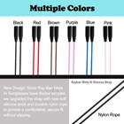 Tbatail Glasses Strap For Rayban Meta   Wide Frame Glasses     3pcs Adjustable    