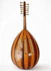      Arabic Oud Musical Instrument Vintage Syrian Authentic   Soft Case
