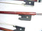 4 Antique Vintage Violin Bow  1  Signed L Wenzel Lot Of 4