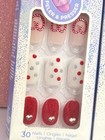 Kiss Impress Press-on Manicure Nails Short Oval Holiday Lot Of 3