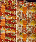 34  Yards Of Quilting Fabric Lot  24 Different Prints  Great For Fall Projects 