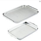 Hestan Provisions Ovenbond Stainless Steel Ovenware Set Of 3 Bakeware