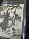 Marc Silvestri Original Sketch Art Batman  0 Blank Variant Cgc 9 6 Hanna Inked 