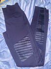 Alo Pants For Women  Xs  Active Wear  Blue  Ribbed  Yoga  Flexibility  Stretch