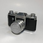 Vintage Hexacon Zi 35mm Camera Tessar 2 8   50mm Carl Zeiss Jena  untested 