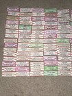 Large Lot Of 150 Original Jukebox 45 Record Title Strips  p78